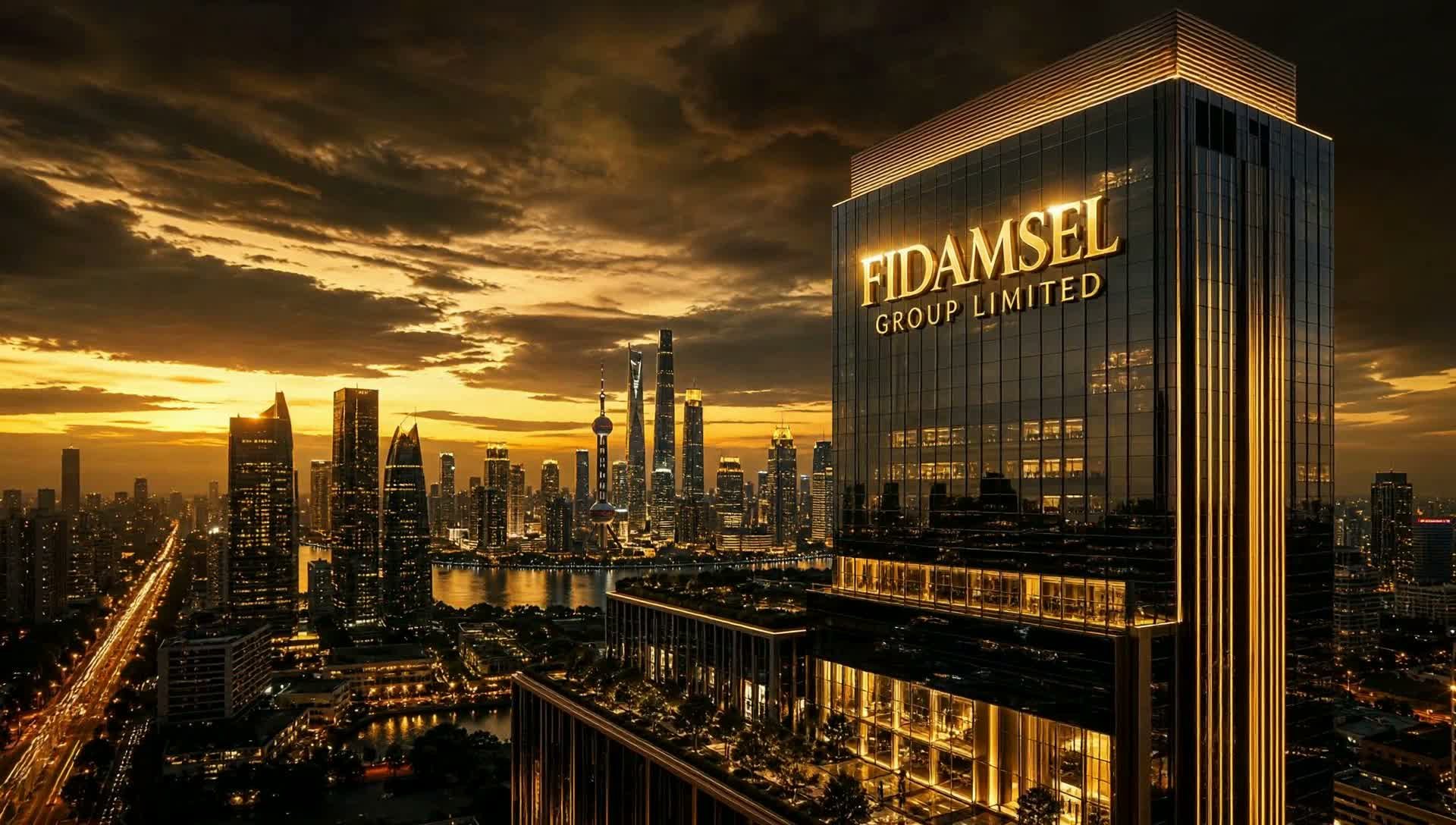 The Fidamsel Group building at golden hour